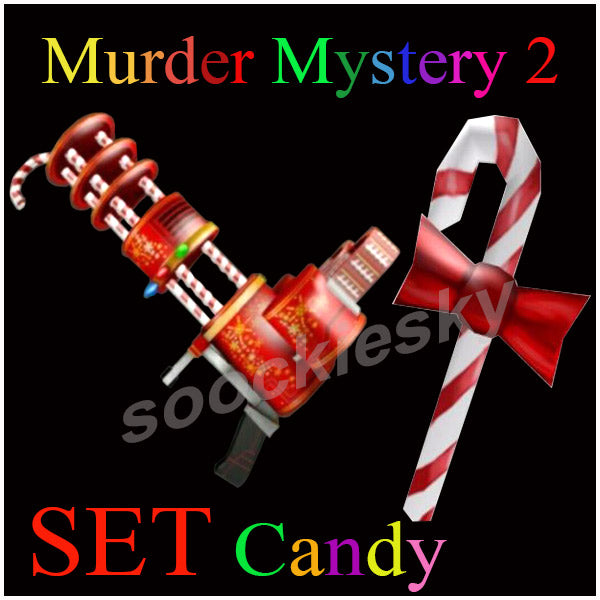 MM2 Set Bundle 🌟CANDY SET-BATWING SET All In The Picture Cheap