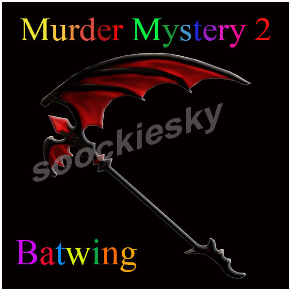 Roblox Murder Mystery 2 MM2 Batwing Ancient Godly Nepal